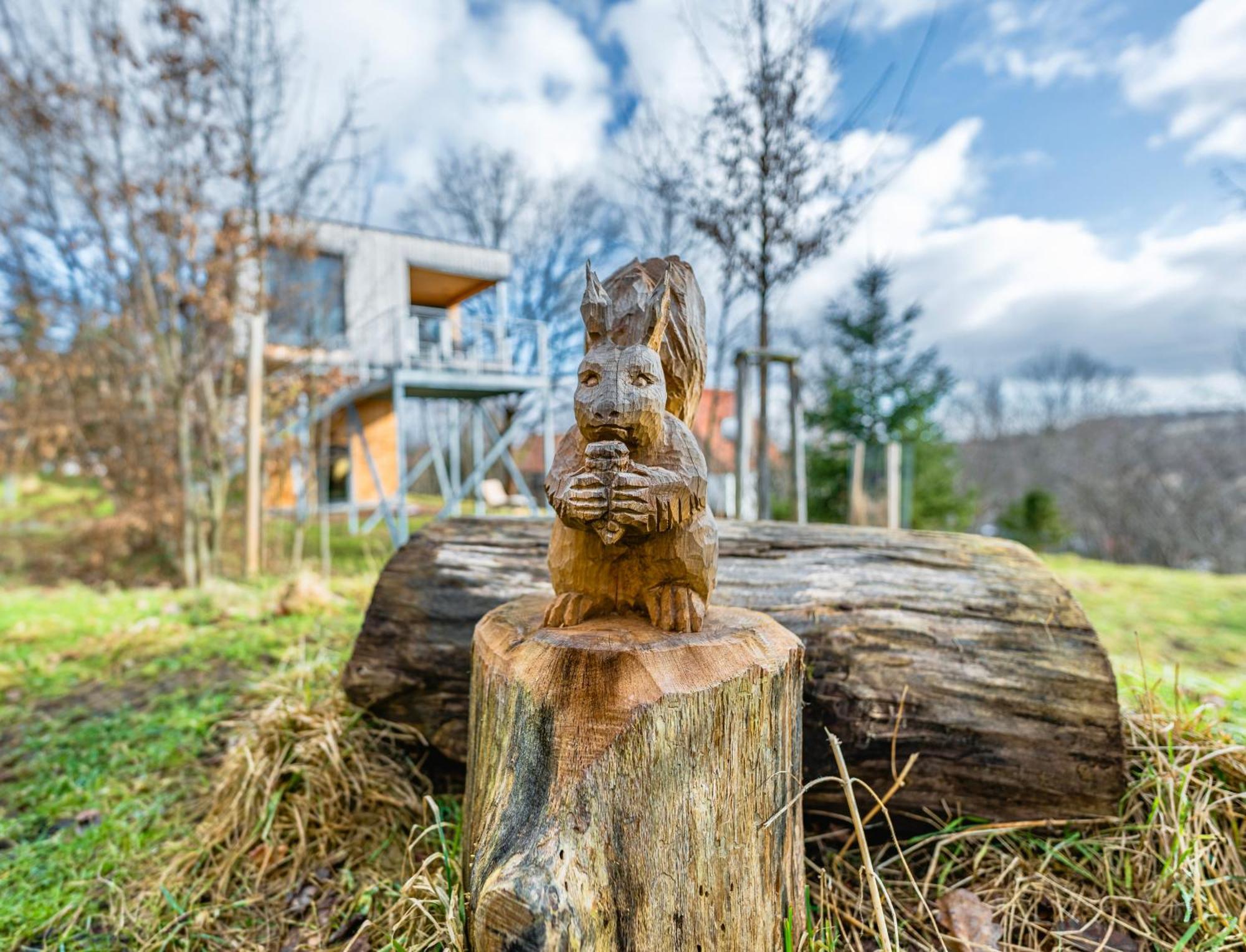 Baumwipfel-Resort "Lug Ins Land" Ilsenburg  Exterior foto